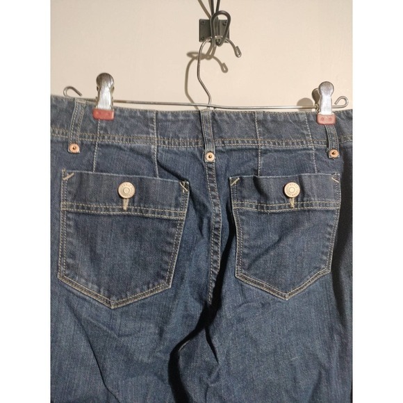 Eddie Bauer boot cut blue jeans woman size 6 - Picture 3 of 7